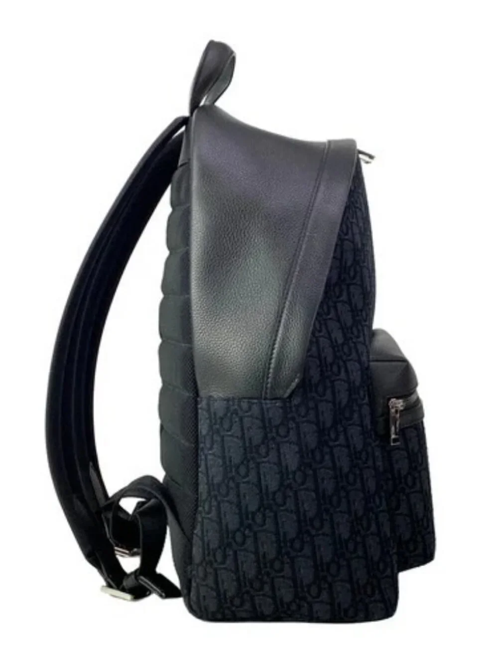 DIOR/ChristianDior Rider 2.0 Zip Backpack 1ESBA199OUP_H958 Black Yellow Pink